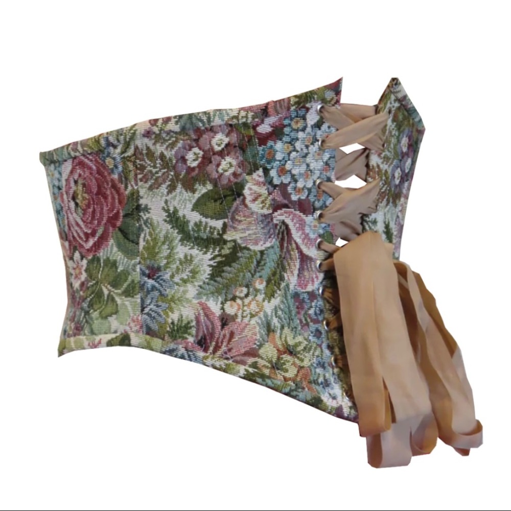 Fern Tapestry Underbust Corset - Anna Walsh - size M